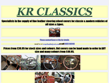 Tablet Screenshot of krclassics.co.uk